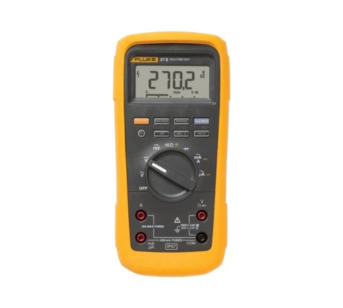 Комплект - мультиметр Fluke 27-II с токовыми клещами Fluke i2000 flex