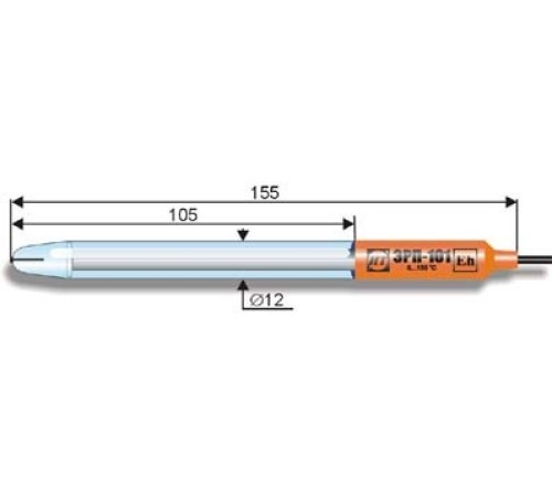 Электрод редоксметрический ЭРП-101