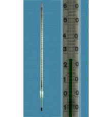 Термометр Amarell на шлифе NS 14,5/23, -10...+360/1°C, глубина погружения 97 мм (Артикул D262378-EF)